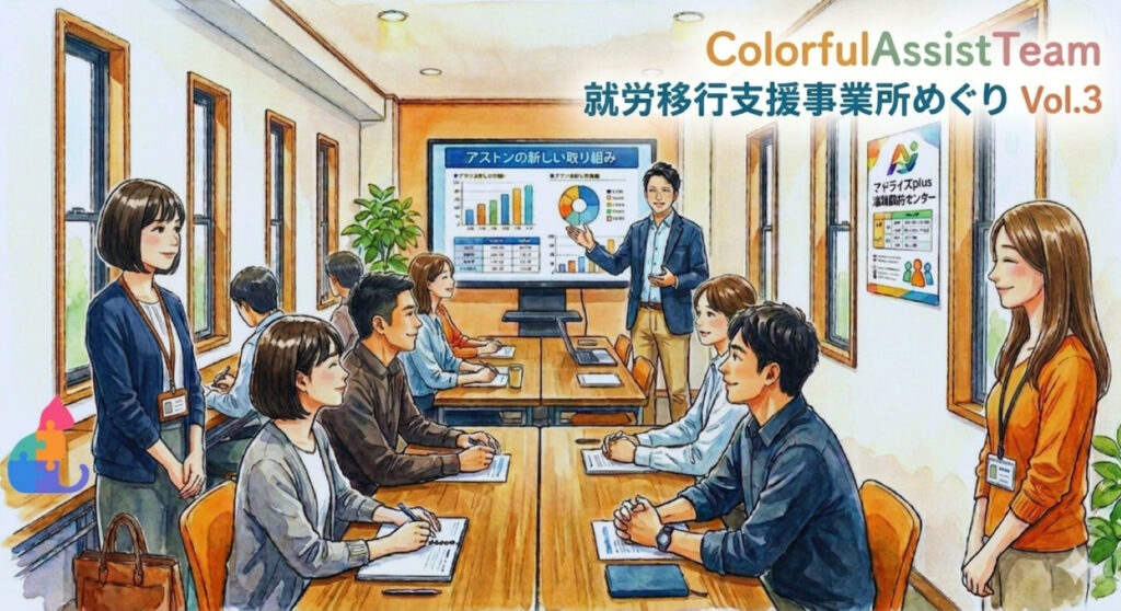 【アドライズplus浦和駅前センター】アストンCATの就労移行支援事業所めぐり Vol.3