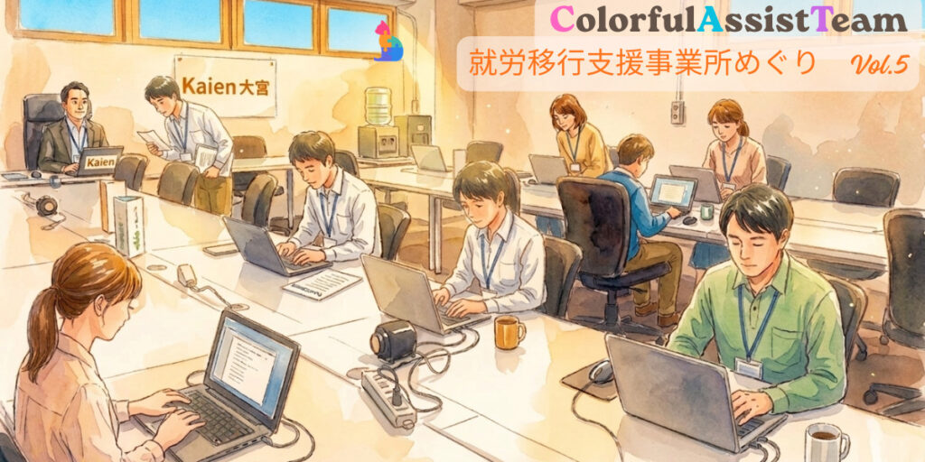 【Kaien大宮】アストンCATの就労移行支援事業所めぐり Vol.5